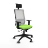 Office Chair with Headrest Piqueras y Crespo 1D066G1 Pistachio