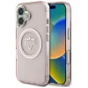 Guess IML Metal Mountain Logo MagSafe - Case for iPhone 16 (pink)