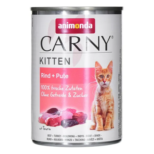 Cat food Animonda Carny Turkey Veal 400 g