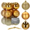 Christmas tree decoration Springos CA0003, 6 cm 12 pcs. | Buy online — Megaluks
