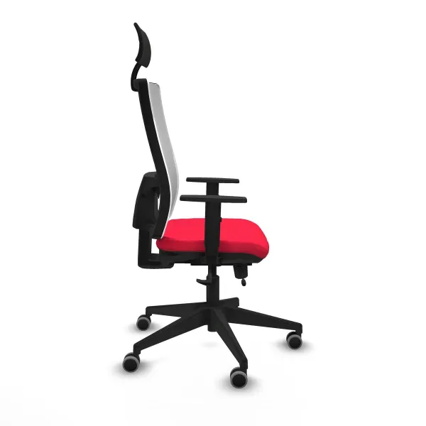 Office Chair with Headrest Piqueras y Crespo 1D066G1 Red