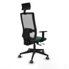 Biroja krēsls ar galvas atbalstu Piqueras y Crespo 1D066G1 Zaļš