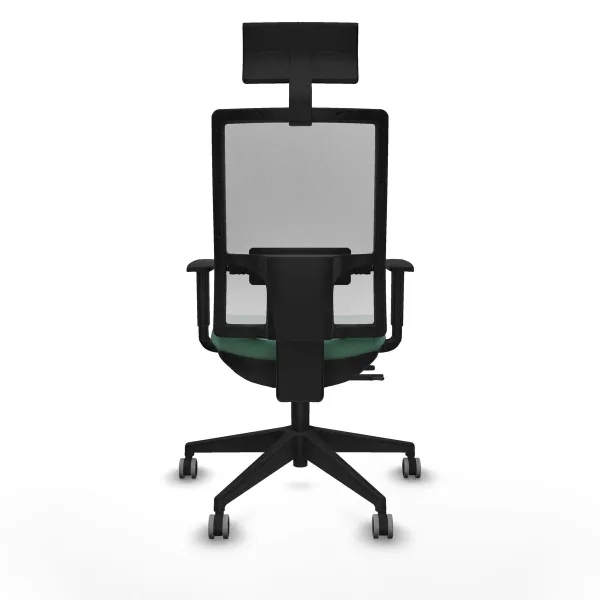 Офисный стул с изголовьем Piqueras y Crespo 1D066G1 Изумрудный зеленый