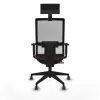 Office Chair with Headrest Piqueras y Crespo 1D066G1 Dark brown