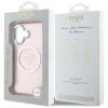 Guess IML Metal Mountain Logo MagSafe - Case for iPhone 16 (pink)