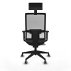 Office Chair with Headrest Piqueras y Crespo 1D066G1 Dark grey