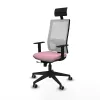 Office Chair with Headrest Piqueras y Crespo 1D066G1 Pink