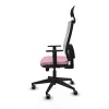 Office Chair with Headrest Piqueras y Crespo 1D066G1 Pink