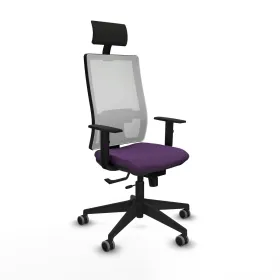 Office Chair with Headrest Piqueras y Crespo 1D066G1 Purple