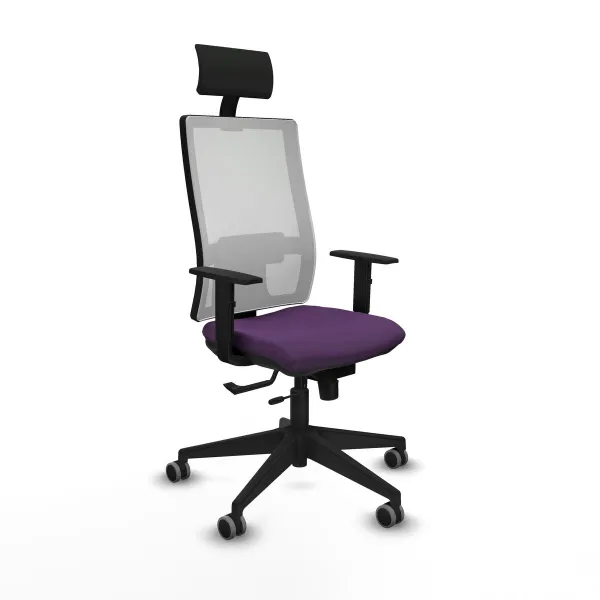 Toimistotuoli niskatuella Piqueras y Crespo 1D066G1 Purppura