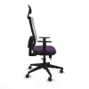 Office Chair with Headrest Piqueras y Crespo 1D066G1 Purple