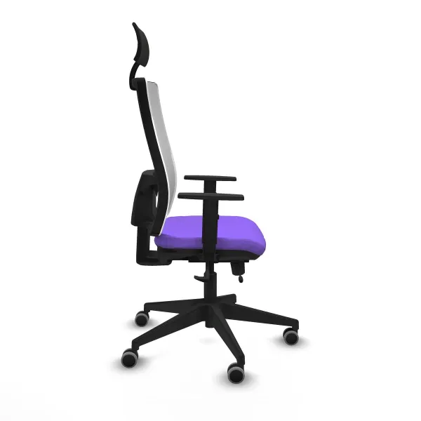 Office Chair with Headrest Piqueras y Crespo 1D066G1 Lilac