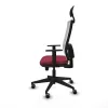 Office Chair with Headrest Piqueras y Crespo 1D066G1 Maroon