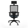 Office Chair with Headrest Piqueras y Crespo 1D066G1 Sky blue