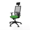 Office Chair with Headrest Piqueras y Crespo 1D066G1 Green