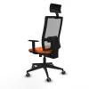 Ofiso kėdė su atrama galvai Piqueras y Crespo 1D066G1 Oranžinė