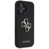 Guess Grained Big 4G Logo Small Classic Logo - Case for iPhone 16 (black)