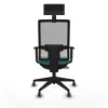 Office Chair with Headrest Piqueras y Crespo 1D066G1 Turquoise