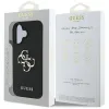 Guess Grained Big 4G Logo Small Classic Logo - Case for iPhone 16 (black)