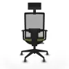Office Chair with Headrest Piqueras y Crespo 1D066G1 Green