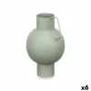 Vase Sphere Green Steel 15 x 23 x 13 cm (6 Units)