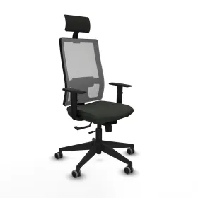 Офисный стул с изголовьем Piqueras y Crespo 1D066G1 Чёрный