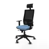 Офисный стул с изголовьем Piqueras y Crespo 1D066G1 Небесный синий