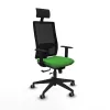 Office Chair with Headrest Piqueras y Crespo 1D066G1 Green
