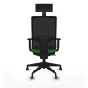 Office Chair with Headrest Piqueras y Crespo 1D066G1 Green