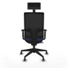 Office Chair with Headrest Piqueras y Crespo 1D066G1 Navy Blue