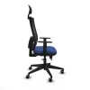 Office Chair with Headrest Piqueras y Crespo 1D066G1 Navy Blue