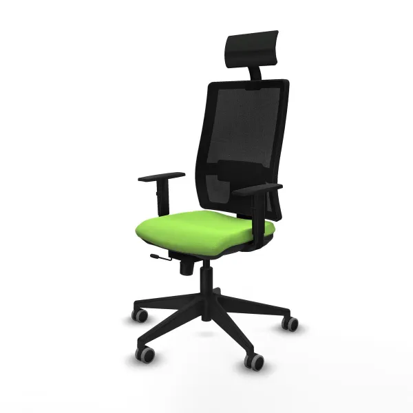 Office Chair with Headrest Piqueras y Crespo 1D066G1 Pistachio