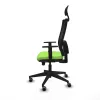 Office Chair with Headrest Piqueras y Crespo 1D066G1 Pistachio