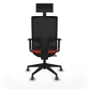 Office Chair with Headrest Piqueras y Crespo 1D066G1 Dark Orange
