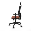 Office Chair with Headrest Piqueras y Crespo 1D066G1 Brown