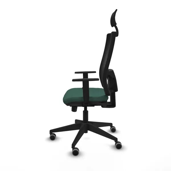 Office Chair with Headrest Piqueras y Crespo 1D066G1 Green