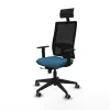 Biroja krēsls ar galvas atbalstu Piqueras y Crespo 1D066G1 Zaļā eļļa