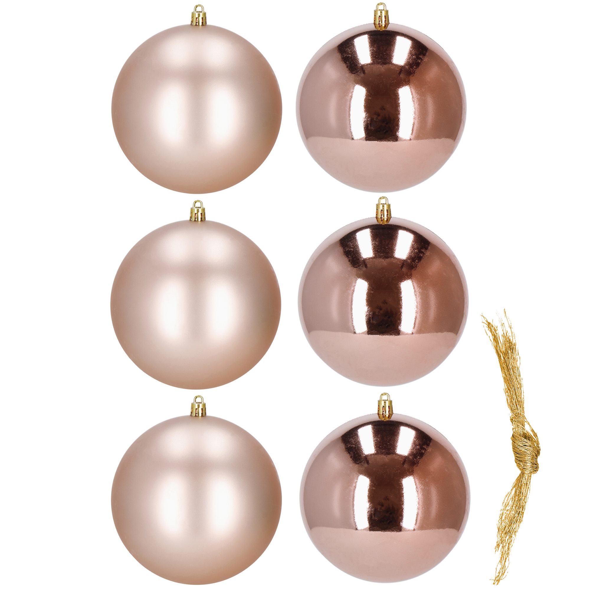 Christmas Tree Ornament Set Springos CA1193 10 cm 6 pcs | Buy online — Megaluks