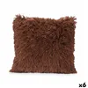 Cushion Brown Cotton Polyester 45 x 2 x 45 cm (6 Units)