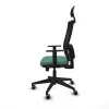 Office Chair with Headrest Piqueras y Crespo 1D066G1 Emerald Green