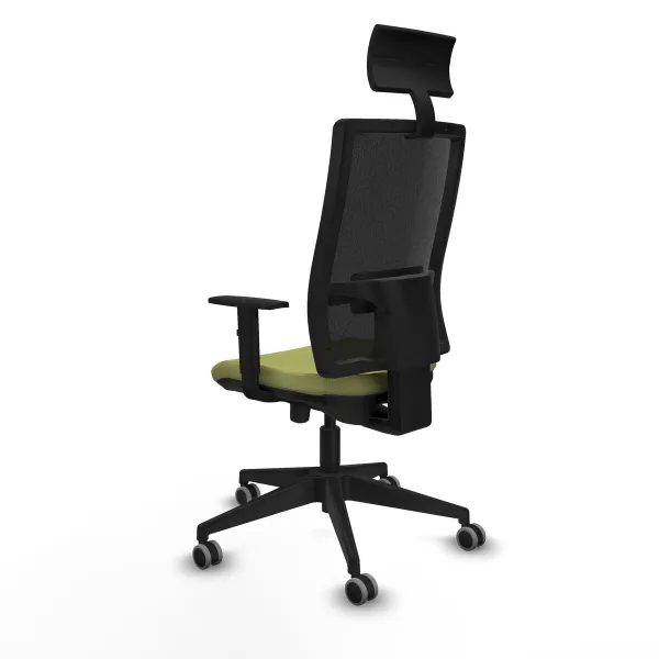 Office Chair with Headrest Piqueras y Crespo 1D066G1 Green