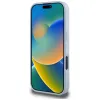 Guess Grained Big 4G Logo Small Classic Logo - Case for iPhone 16 Pro Max (blue)