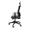 Office Chair with Headrest Piqueras y Crespo 1D066G1 Dark grey