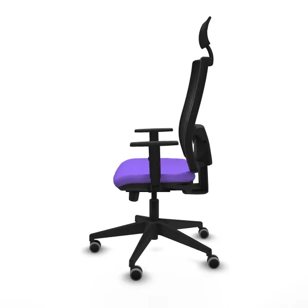 Office Chair with Headrest Piqueras y Crespo 1D066G1 Lilac