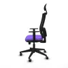 Office Chair with Headrest Piqueras y Crespo 1D066G1 Lilac