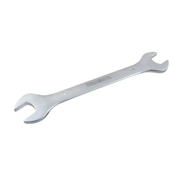 Fixed head open ended wrench Ferrestock 18 x 19 mm