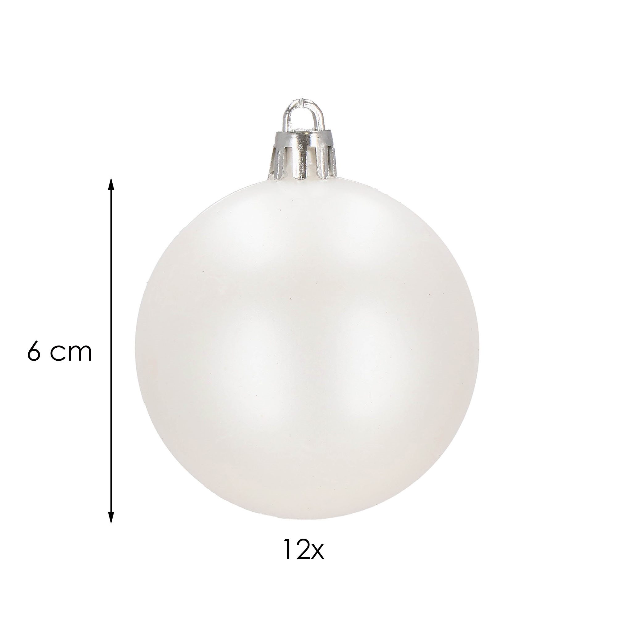 Christmas tree decoration Springos CA0846 6cm 12 pcs | Buy online — Megaluks