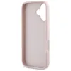 Guess Grained Big 4G Logo Small Classic Logo - Case for iPhone 16 (pink)
