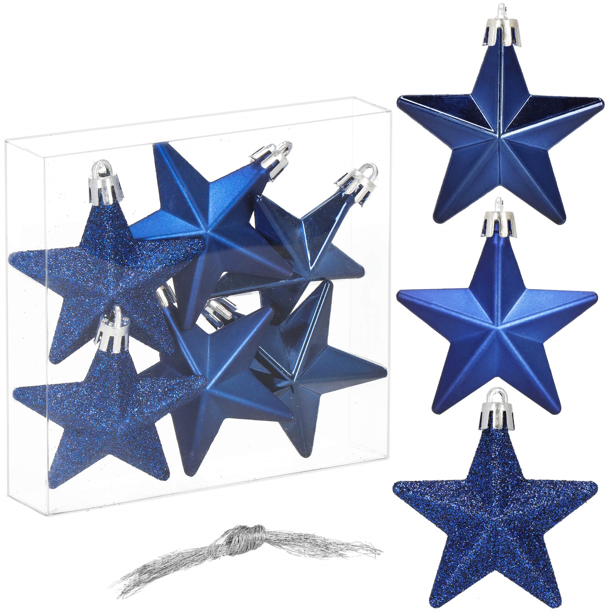 Christmas decorations Springos CA1151 6 pcs. stars | Buy online — Megaluks