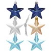 Christmas decorations Springos CA1153 6 pcs. stars | Buy online — Megaluks